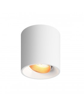 DK3090-WBR Светильник накладной, IP 20, 10 Вт, GU5.3, LED, белый/бронзовый, пластик