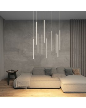 DK4303-WH Подвесной светильник со встроенным светодиодом, 5W, IP 20, 3000K, белый, алюминий-foto4