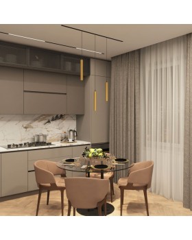 DK8005-BK Линейный светильник SMART LINEAR 27W DIM 3000K-6000K черный-foto4