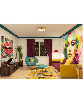 DK3061-WH+YE Встраиваемый светильник, IP 20, 10 Вт, GU5.3, LED, белый/желтый, пластик-foto6