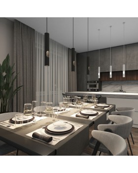 DK4045-BK Подвесной светильник, с декоративным вырезом, IP 20, до 15 Вт, LED, GU10, черный, алюминий-foto5