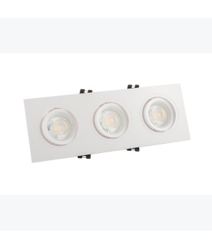 DK3023-WH Встраиваемый светильник, IP 20, 10 Вт, GU5.3, LED, белый, пластик-foto5