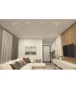 DK8014-WH Угловой светильник SMART LINEAR ANGLE 18W DIM 3000K-6000K, белый-foto4