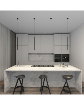 DK4304-BK Подвесной светильник со встроенным светодиодом, 5W, IP 20, 4000K, черный, алюминий-foto5