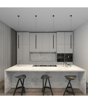 DK4304-BK Подвесной светильник со встроенным светодиодом, 5W, IP 20, 4000K, черный, алюминий-foto5