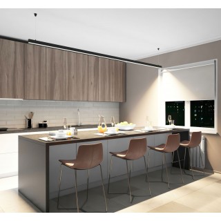 DK9304-BK Линейный светильник 72W 3000mm 4000K, черный-foto9