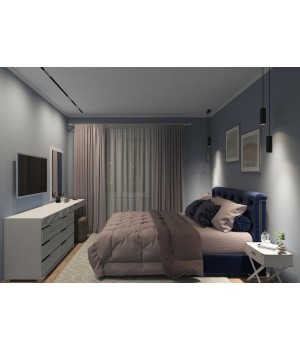 DK8001-BK Линейный светильник SMART LENS 9W DIM 3000K-6000K черный-foto5