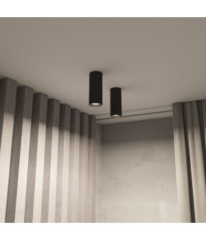 DK2051-BK Накладной светильник, IP 20, 15 Вт, GU10, черный, алюминий-foto11