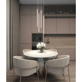 DK4304-WH Подвесной светильник со встроенным светодиодом, 5W, IP 20, 4000K, белый, алюминий-foto5