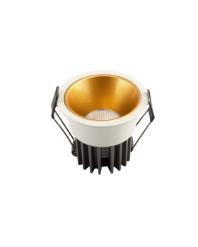 DK4500-WG Встраиваемый светильник, IP 20, 12 Вт, LED 3000, бело-золотой, алюминий-foto6