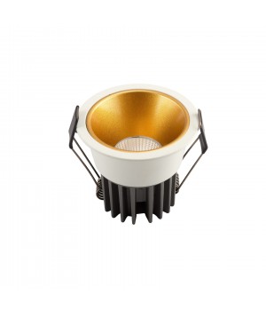 DK4500-WG Встраиваемый светильник, IP 20, 12 Вт, LED 3000, бело-золотой, алюминий-foto6