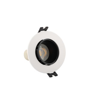 DK3020-WB Встраиваемый светильник, IP 20, 10 Вт, GU5.3, LED, белый/черный, пластик-foto7