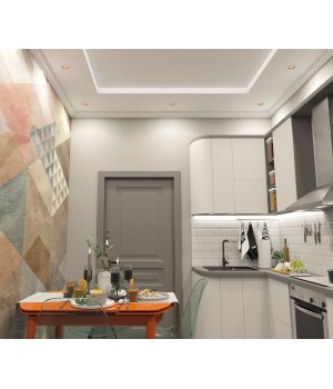 DK3061-WBR Встраиваемый светильник, IP 20, 10 Вт, GU5.3, LED, белый/бронзовый, пластик-foto5