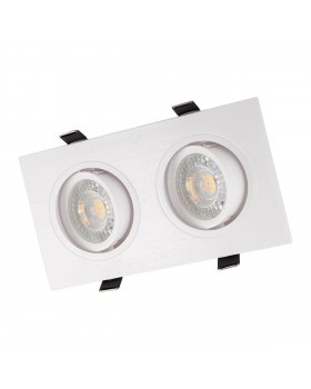 DK3022-WH Встраиваемый светильник, IP 20, 10 Вт, GU5.3, LED, белый, пластик-foto8