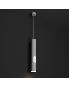 DK4045-WH Подвесной светильник, с декоративным вырезом, IP 20, до 15 Вт, LED, GU10, белый, алюминий-foto3