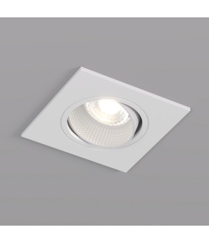 DK3071-WH Встраиваемый светильник, IP 20, 10 Вт, GU5.3, LED, белый/белый, пластик-foto2