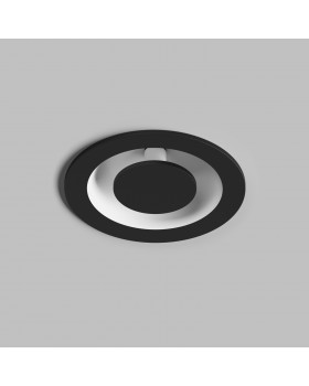 DK2500-BK Встраиваемый светильник, IP 20, 5 Вт, LED 3000, черный, алюминий-foto7