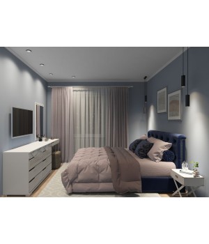 DK2400-BK Встраиваемый светильник, IP 20, 50 Вт, GU10, черный, алюминий-foto4