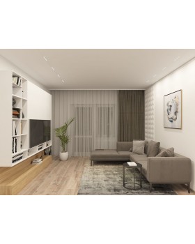 DK8001-WH Линейный светильник SMART LENS 9W DIM 3000K-6000K белый-foto4