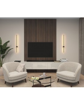 DK5014-BK Бра 1000 мм, 3000К, IP20, 12 Вт, черный, алюминий-foto6