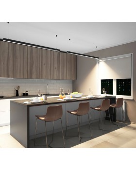 DK9154-BK Линейный светильник 42W 1500mm 4000K, черный-foto9