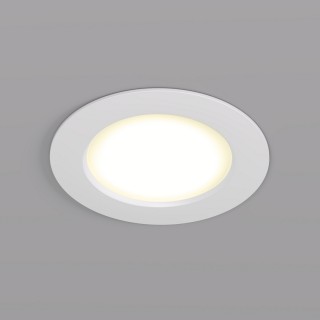 DK3046-WH Встраиваемый светильник, IP 20, 5Вт, LED, белый, пластик