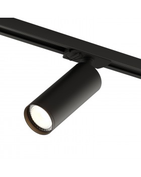 DK6202-BK Трековый светильник IP 20, 15 Вт, GU10, черный, алюминий