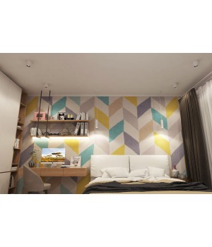 DK3090-WH+BK Светильник накладной IP 20, 10 Вт, GU5.3, LED, белый/черный, пластик-foto3