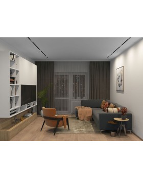 DK8001-BK Линейный светильник SMART LENS 9W DIM 3000K-6000K черный-foto7