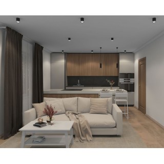 DK4013-BK Светильник накладной IP 20, 5 Вт, LED 4000, черный, алюминий/акрил-foto5