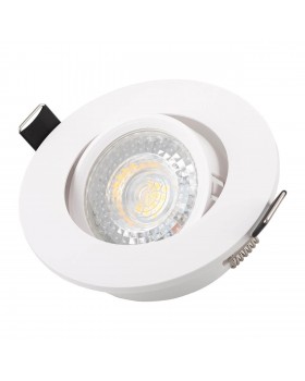 DK3020-WH Встраиваемый светильник, IP 20, 10 Вт, GU5.3, LED, белый, пластик-foto10