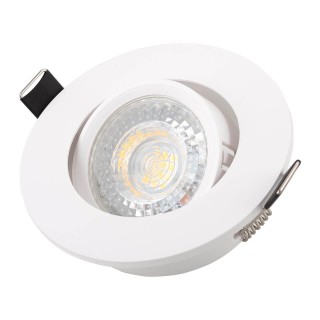 DK3020-WH Встраиваемый светильник, IP 20, 10 Вт, GU5.3, LED, белый, пластик-foto10