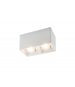 DK3035-WH Светильник накладной IP 20, 10 Вт, GU5.3, LED, белый, пластик