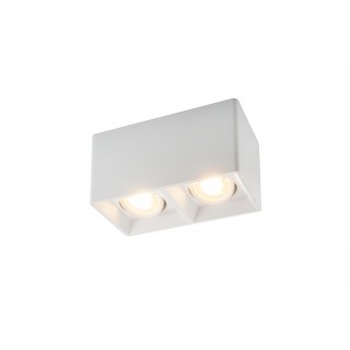 DK3035-WH Светильник накладной IP 20, 10 Вт, GU5.3, LED, белый, пластик