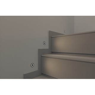 DK1015-BK Светильник встраиваемый в стену, IP 20, LED, 3 Вт, черный, алюминий-foto5