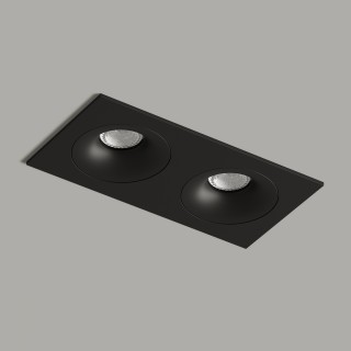 DK2122-BK Встраиваемый светильник, IP 20, 50 Вт, GU10, черный, алюминий-foto3