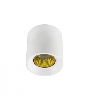 DK3090-WH+YE Светильник накладной IP 20, 10 Вт, GU5.3, LED, белый/желтый, пластик