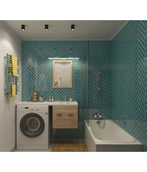 DK3007-BK Накладной светильник влагозащ., IP 44, 15 Вт, GU10, черный, алюминий-foto7