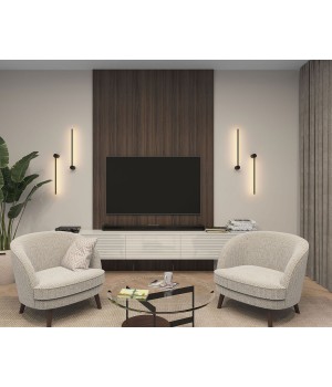 DK5010-BK Бра 600 мм, 3000К, IP20, 5 Вт, черный, алюминий-foto6