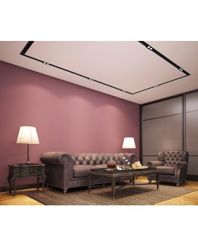 DK5850-BK Профиль Flod для создания декоративных ниш в натяжном потолке, алюминий, черный-foto6