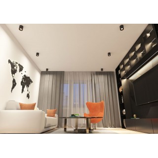 DK3090-BBR Светильник накладной, IP 20, 10 Вт, GU5.3, LED, черный/бронзовый, пластик-foto5