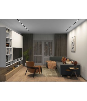 DK8003-BK Линейный светильник SMART LINEAR 9W DIM 3000K-6000K черный-foto8