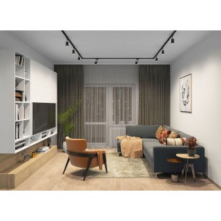 DK6001-WH Трековый светильник IP 20, 50 Вт, GU10, белый, алюминий-foto4