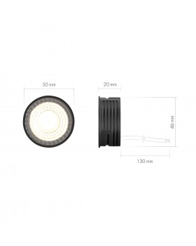 DK4000-7W-BK Светодиодный модуль черный керамический корпус-foto9