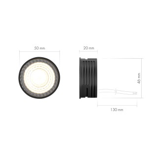 DK3000-7W-BK Светодиодный модуль черный керамический корпус-foto11