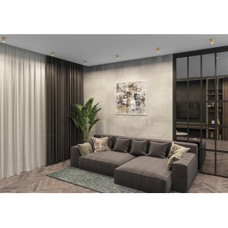 DK2050-SG Накладной светильник, IP 20, 15 Вт, GU5.3, матовое золото, алюминий-foto3