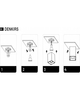 DK3030-WH Светильник накладной IP 20, 10 Вт, GU5.3, LED, белый, пластик-foto3