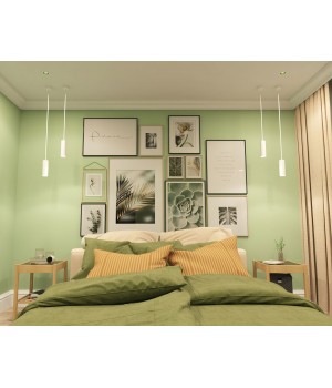 DK3061-WH+GR Встраиваемый светильник, IP 20, 10 Вт, GU5.3, LED, белый/зеленый, пластик-foto3