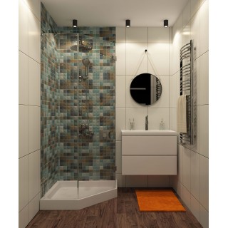 DK3007-BK Накладной светильник влагозащ., IP 44, 15 Вт, GU10, черный, алюминий-foto5