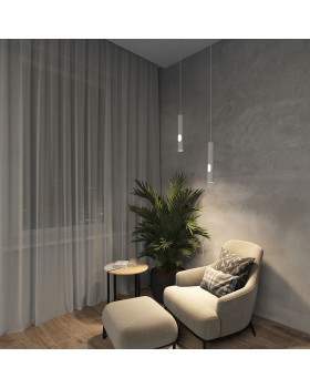 DK4045-WH Подвесной светильник, с декоративным вырезом, IP 20, до 15 Вт, LED, GU10, белый, алюминий-foto7